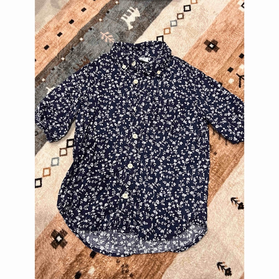 babyGAP(ベビーギャップ)のGap 草花柄ブラウス キッズ/ベビー/マタニティのキッズ服女の子用(90cm~)(ブラウス)の商品写真