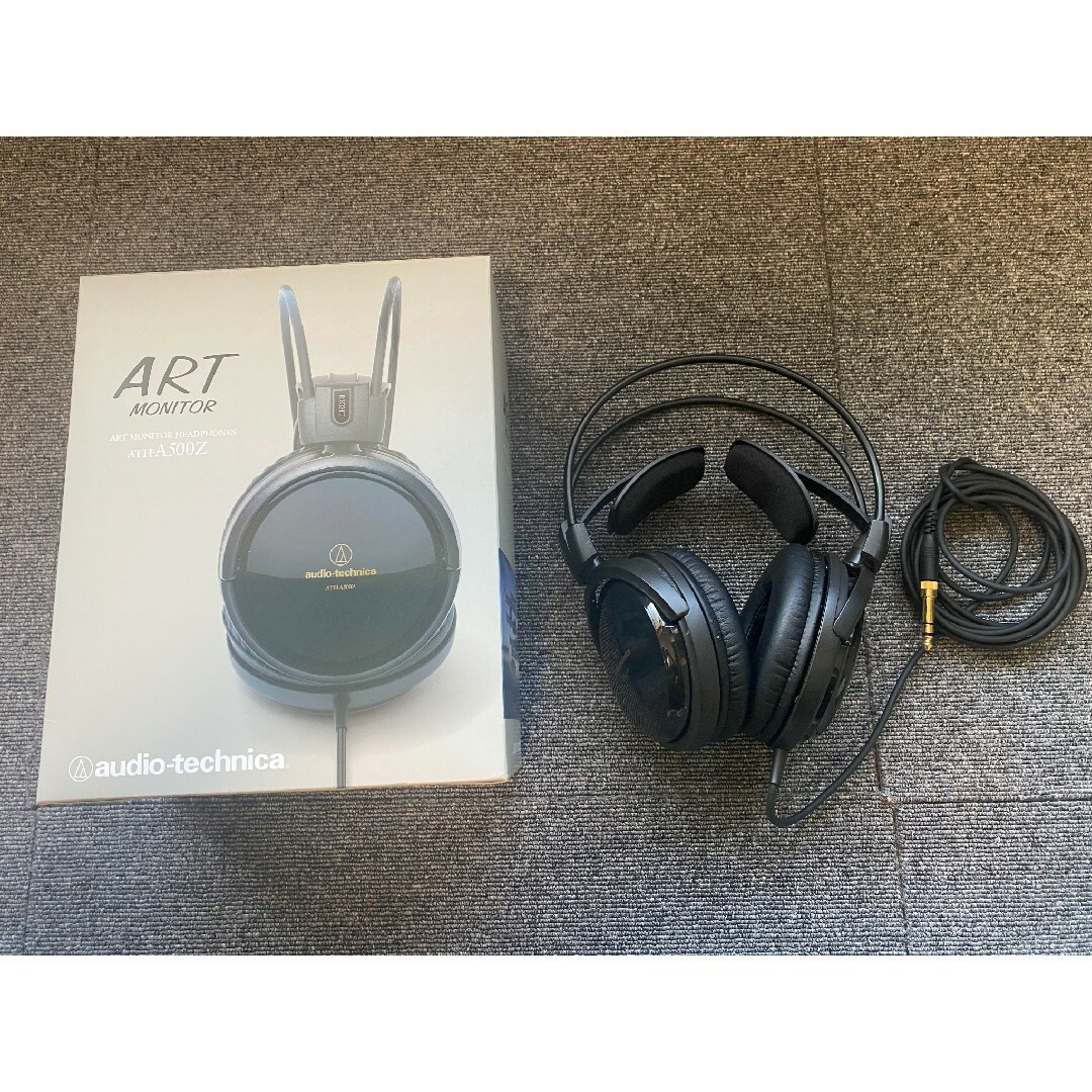 audio-technica(オーディオテクニカ)の【大特価】audio−technica ARTMONITER ATH-A500Z スマホ/家電/カメラのオーディオ機器(ヘッドフォン/イヤフォン)の商品写真