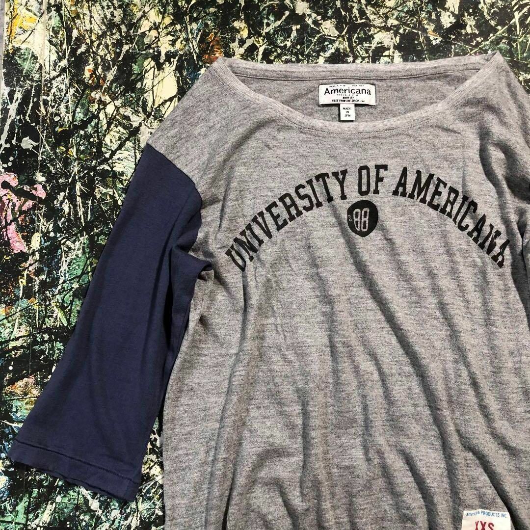 AMERICANA(アメリカーナ)の【美品】アメリカーナ-Americana-ビッグシルエットカットソー レディースのトップス(Tシャツ(長袖/七分))の商品写真