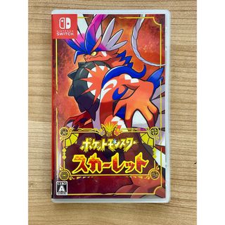 『USED』 Nintendo Switch ソフト ポケットモンスタースカーレット ゲームソフト 【中古】(その他)