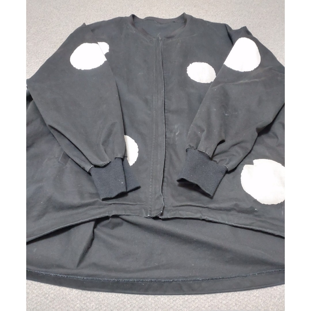 カーロ/4karo1　ヒナノプラン ドット柄 ジャケット ブルゾン 黒系 メンズのジャケット/アウター(ブルゾン)の商品写真