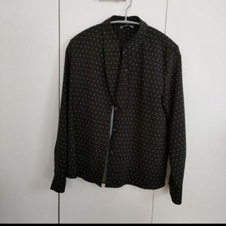 セオリーリュクス(Theory luxe)のtheory luxe Dot Print Jill 　ボウタイ ブラウス 38(シャツ/ブラウス(長袖/七分))