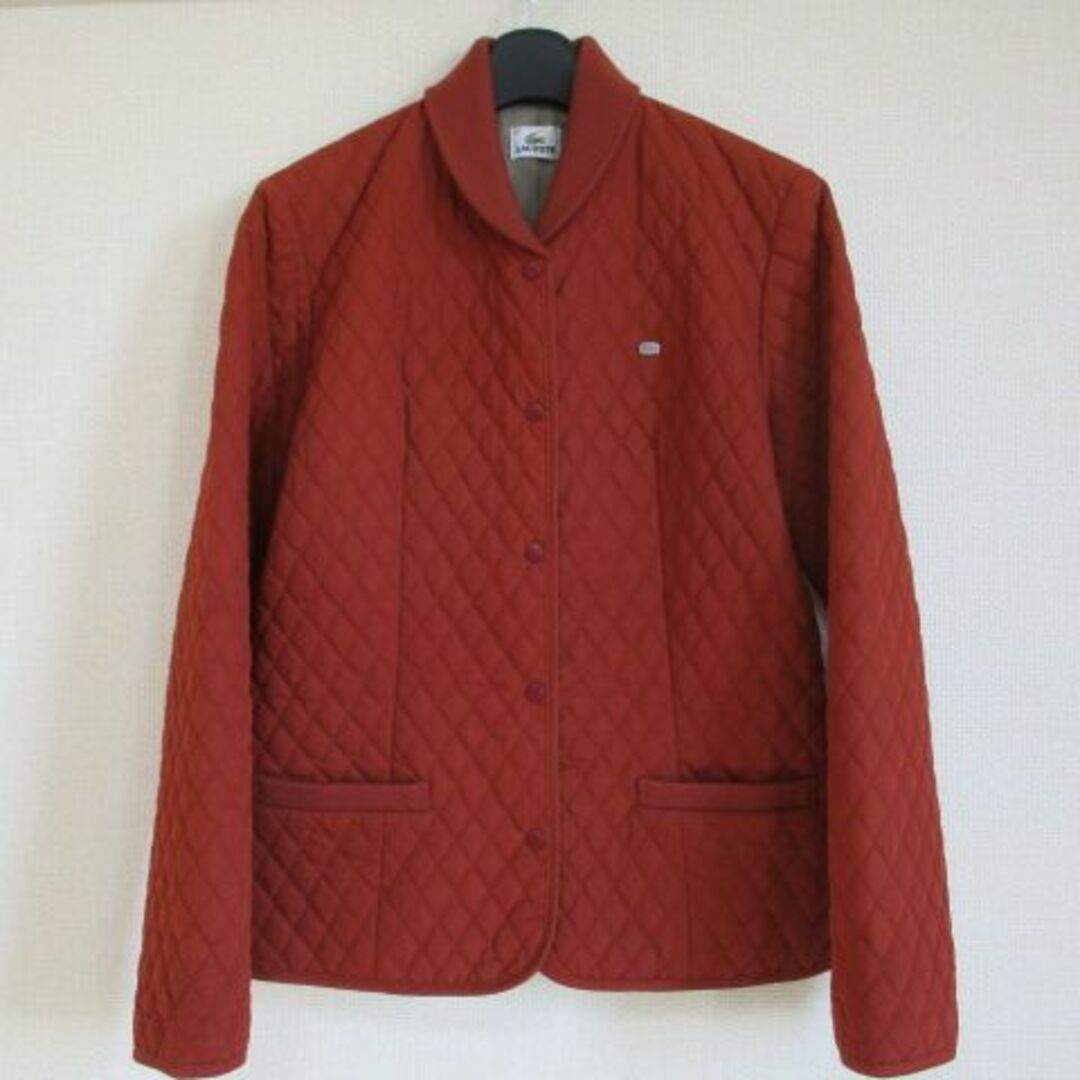 LACOSTE(ラコステ)のラコステ LACOSTE キルティングジャケット 40 日本製 美品 秋冬 レディースのジャケット/アウター(その他)の商品写真