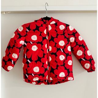 マリメッコ(marimekko)のmarimekko    キッズ　アウター　ウニッコ柄(ジャケット/上着)