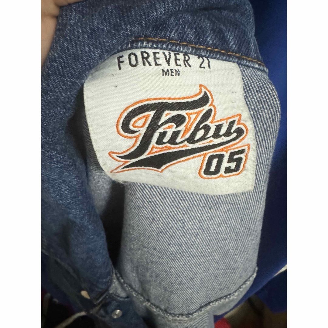 FOREVER 21(フォーエバートゥエンティーワン)のForever21 デニムジャケット メンズのジャケット/アウター(Gジャン/デニムジャケット)の商品写真