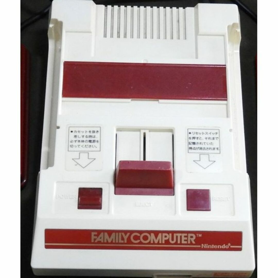 無塗装！AV化（AV仕様）ファミコン 美しい画像、USB電源でしっかり遊べる！シ