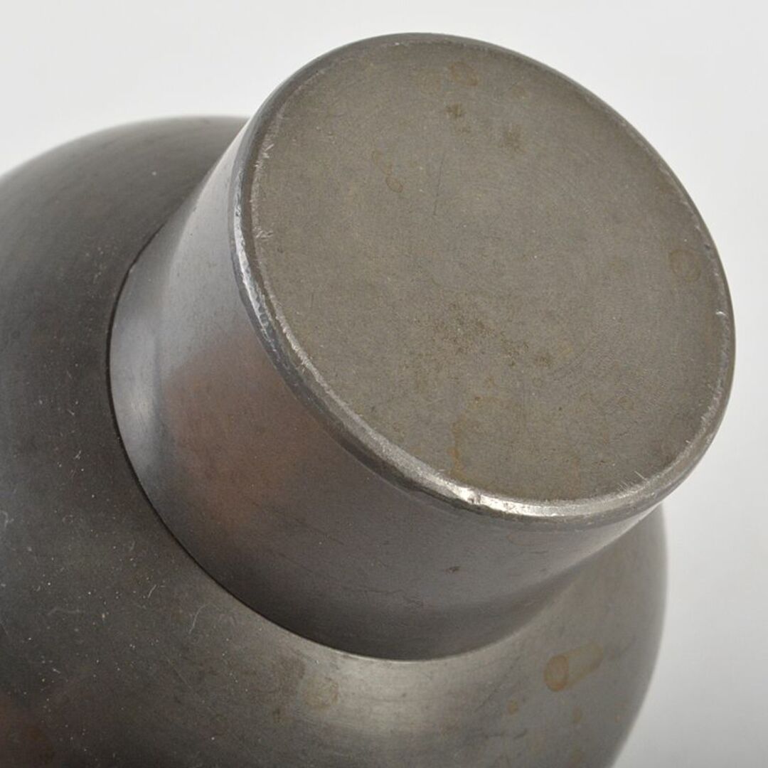 煎茶道具 古錫 茶壷 茶心壷 約232g M R6746 煎茶道具 古錫 茶壷 茶心壷 約232g M R6746