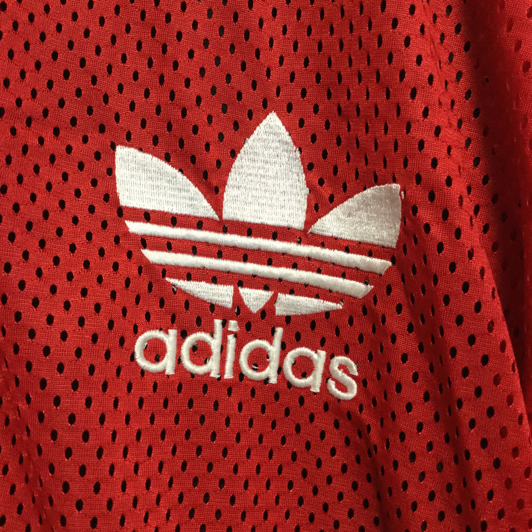 adidas(アディダス)の【激レア アディダス ジャージ】90s 銀タグ ロゴ刺繍 ビッグロゴ L 古着 メンズのトップス(ジャージ)の商品写真