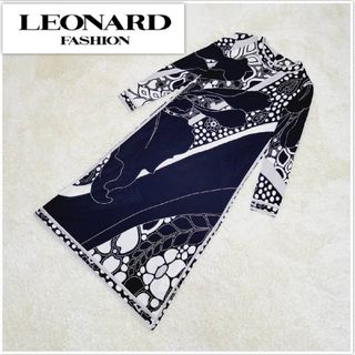 美品✨LEONARD シルク100% 花柄