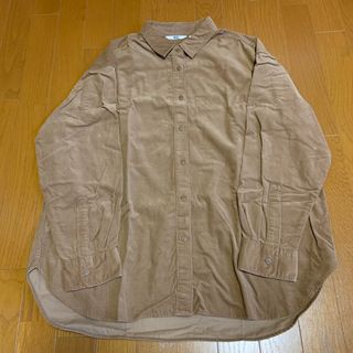 ユニクロ(UNIQLO)のユニクロ　コーデュロイシャツ　L(シャツ/ブラウス(長袖/七分))