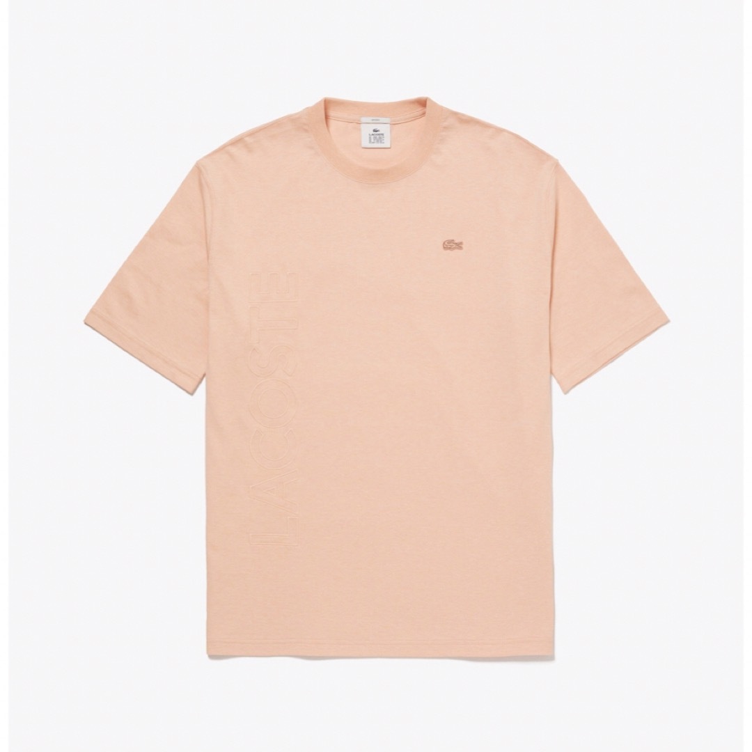 LACOSTE L!VE(ラコステライブ)の★新品未使用LACOSTE L!VE ネームステッチクルーネックTシャツ メンズのトップス(Tシャツ/カットソー(半袖/袖なし))の商品写真