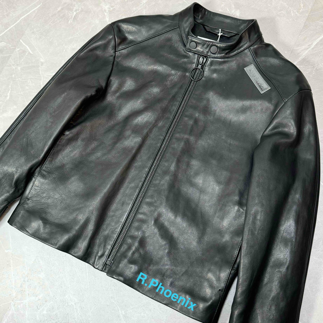 Acne Studios(アクネストゥディオズ)のTiffany様専用 ACNE STUDIOS LEATHER JACKET メンズのジャケット/アウター(レザージャケット)の商品写真