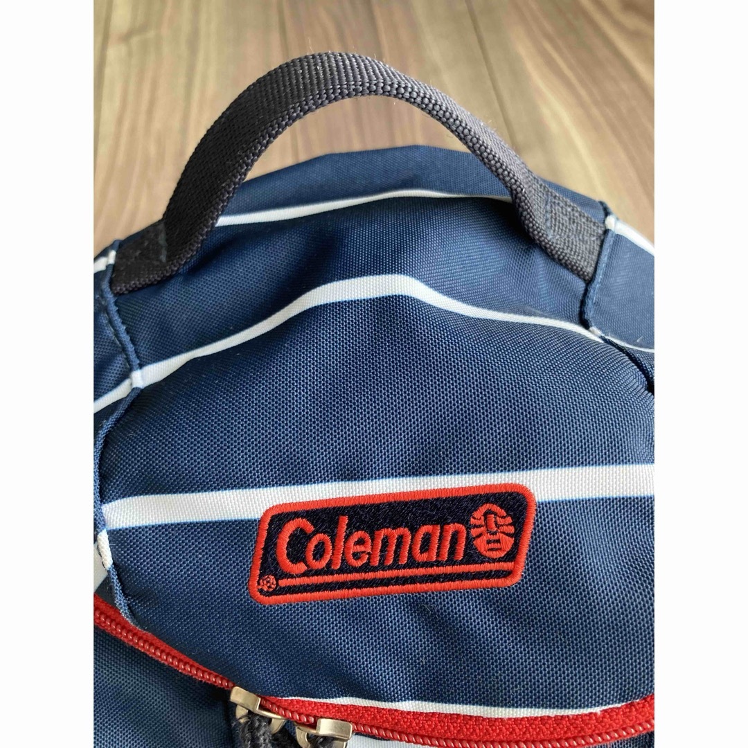 Coleman(コールマン)のコールマン　リュック　キッズ　ネイビーボーダー キッズ/ベビー/マタニティのこども用バッグ(リュックサック)の商品写真