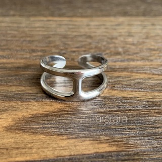 ●stainless H Ring S●金属アレルギー対応(リング(指輪))