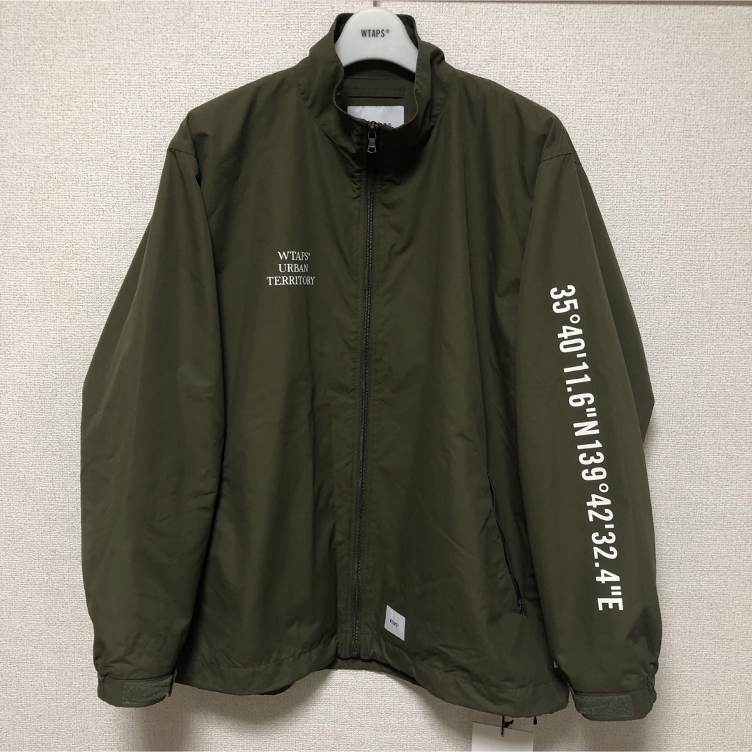 WTAPS TRACK JACKET NYLON TUSSAH