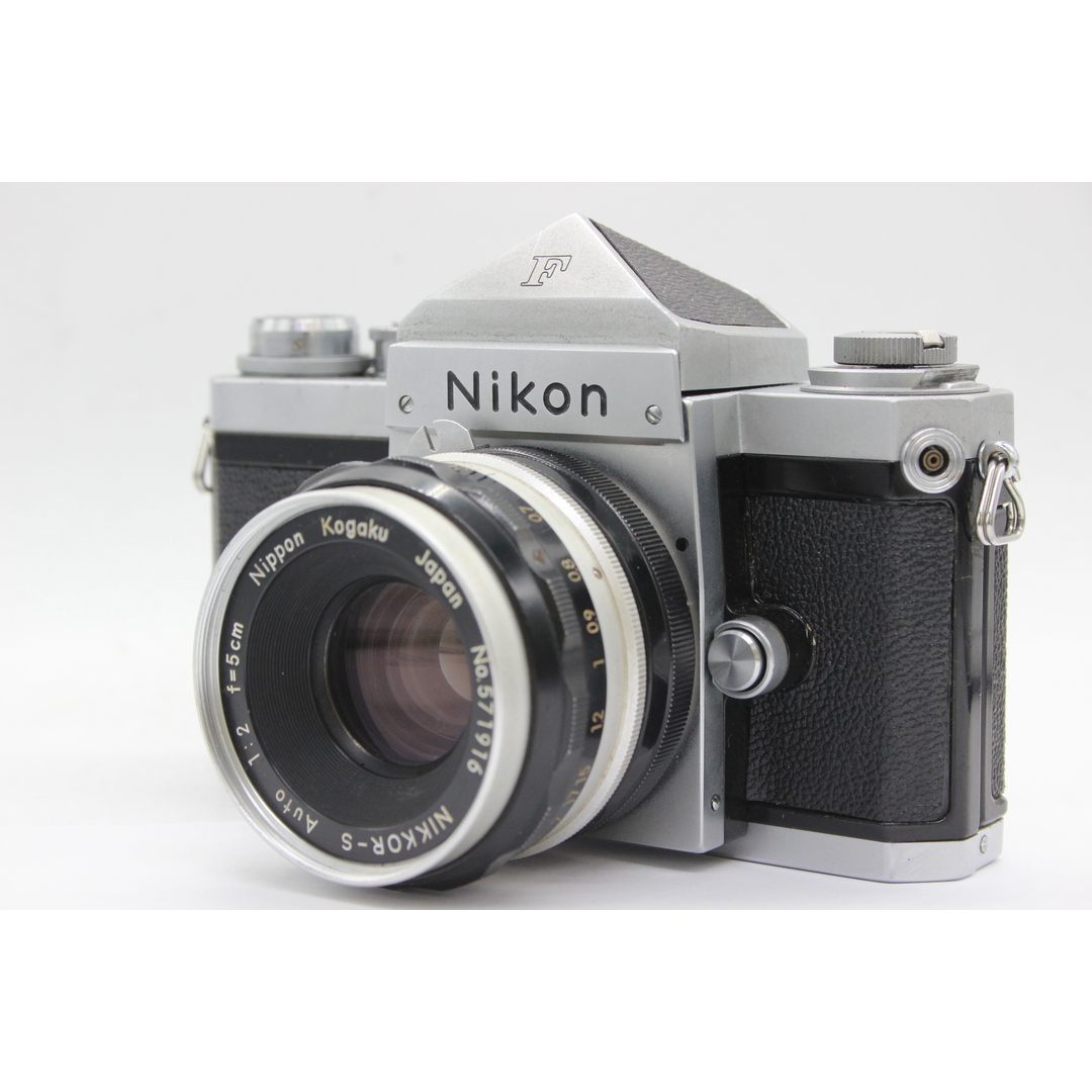 支払い発送詳細【訳あり品】 ニコン Nikon F アイレベル 前期型 Nikkor-S 5cm F2 ボディ レンズセット  s5707