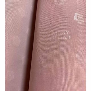 マリークワント(MARY QUANT)の★新品★マリークワント「MARYQUANT」布地★淡いピンク★デイジー柄とロゴ③(その他)