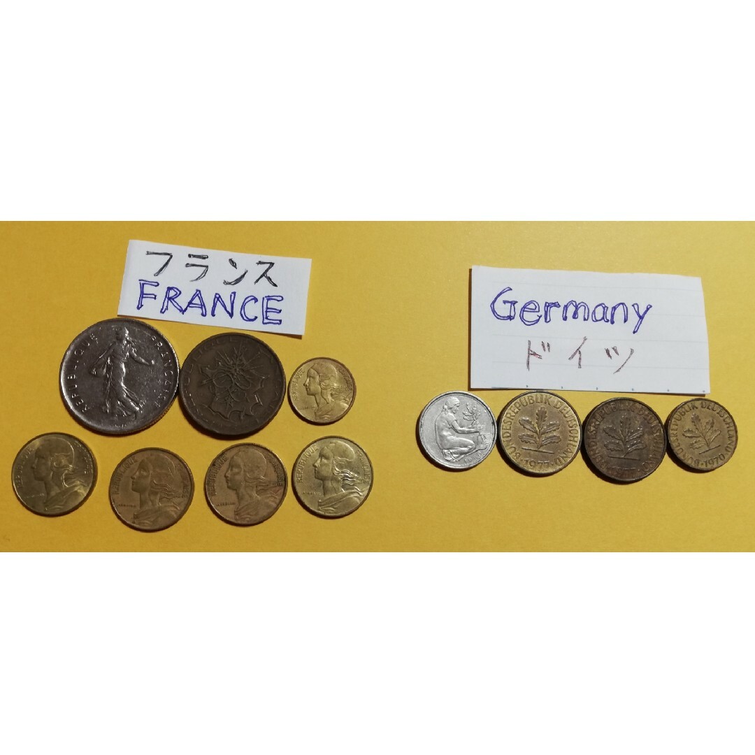 旧フランス コイン - コレクション