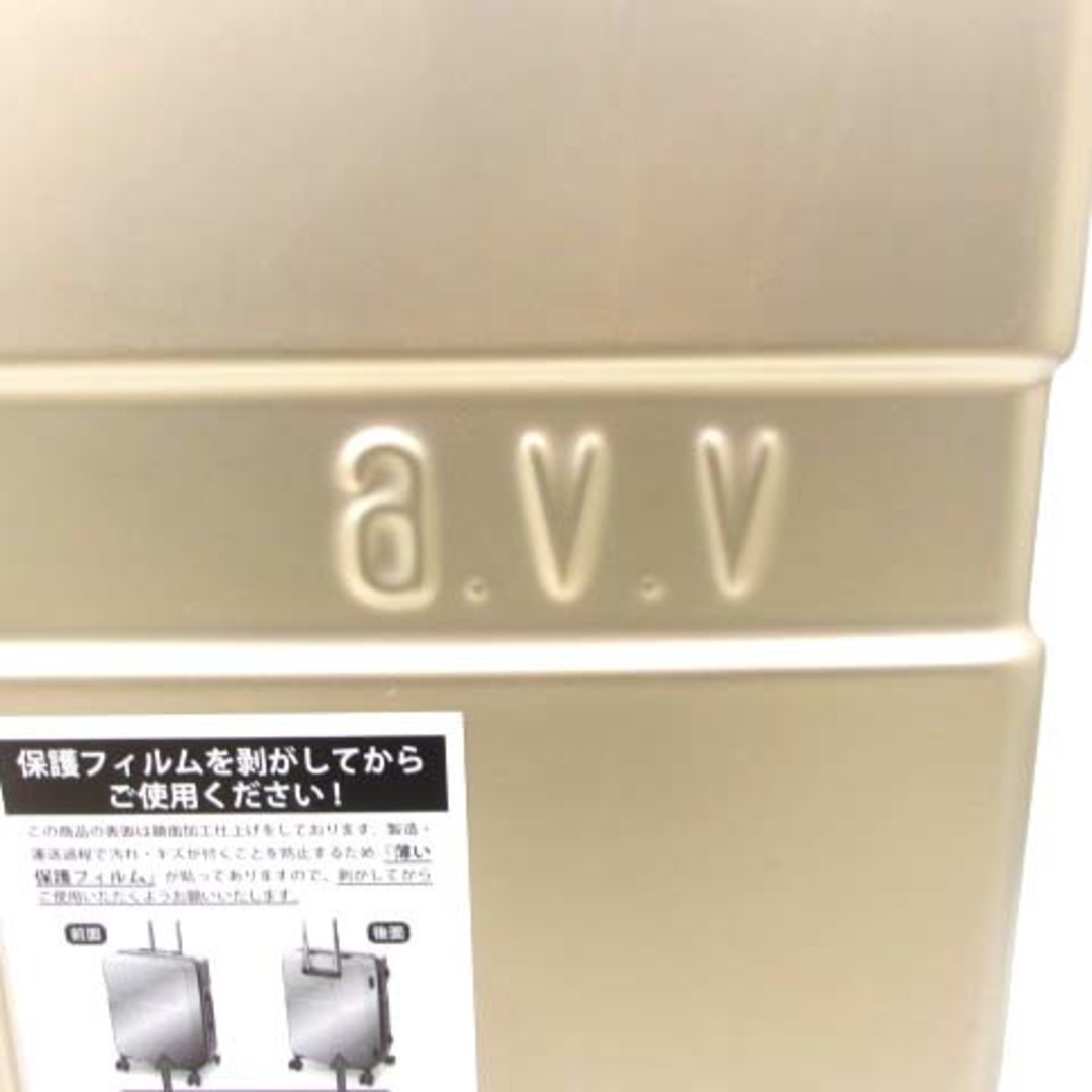 a.v.v(アーヴェヴェ)のアー・ヴェ･ヴェ ミッシェルクラン キャリーバッグ スーツケース ゴールドカラー メンズのバッグ(トラベルバッグ/スーツケース)の商品写真
