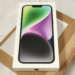 アップル(Apple)の【未開封】iphone14 plus 128gb ミッドナイト(スマートフォン本体)