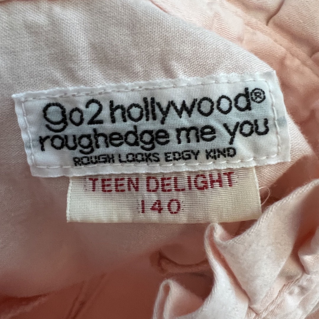 GO TO HOLLYWOOD(ゴートゥーハリウッド)のGO TO HOLLYWOOD☆ゴートゥーハリウッド　フリルブラウス キッズ/ベビー/マタニティのキッズ服女の子用(90cm~)(ブラウス)の商品写真