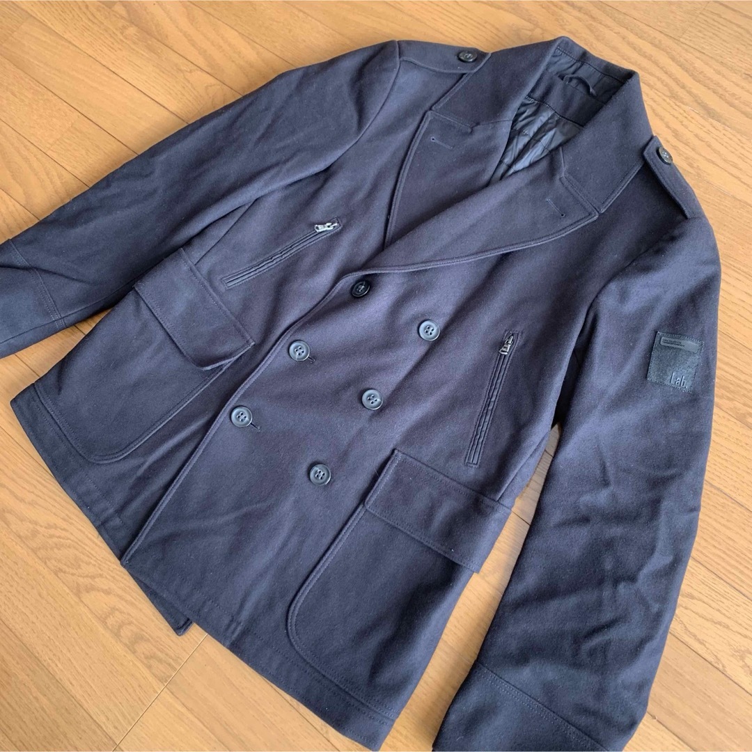 PAL ZILERI LAB カシミヤ混 ウールジャケット ルーマニア製 メンズのジャケット/アウター(ピーコート)の商品写真