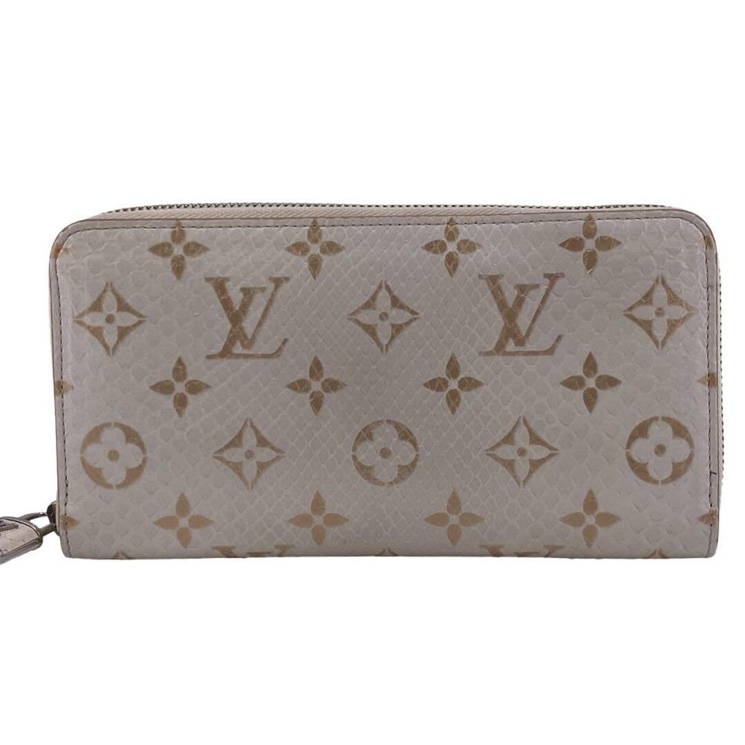 約195cm高さルイヴィトン LOUIS VUITTON 長財布
 モノグラム ジッピーウォレット ラウンドファスナー N97773 ホワイト