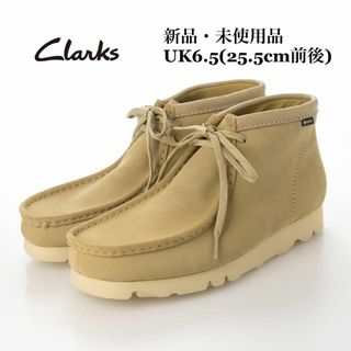 クラークス(Clarks)のClarks クラークス ワラビーブーツ ゴアテックス メープル(ブーツ)