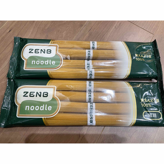 ゼンブヌードル ZENB noodle 丸麺2袋(8食)(麺類)