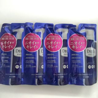 DEOCO デオコ  薬用ボディクレンズ  つめかえ  250ml ×４