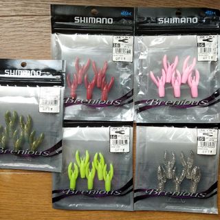 シマノ(SHIMANO)の新品未使用　シマノ　ブレニアス　エムシーオケ　5個入り　5袋セット　チヌ　根魚a(その他)