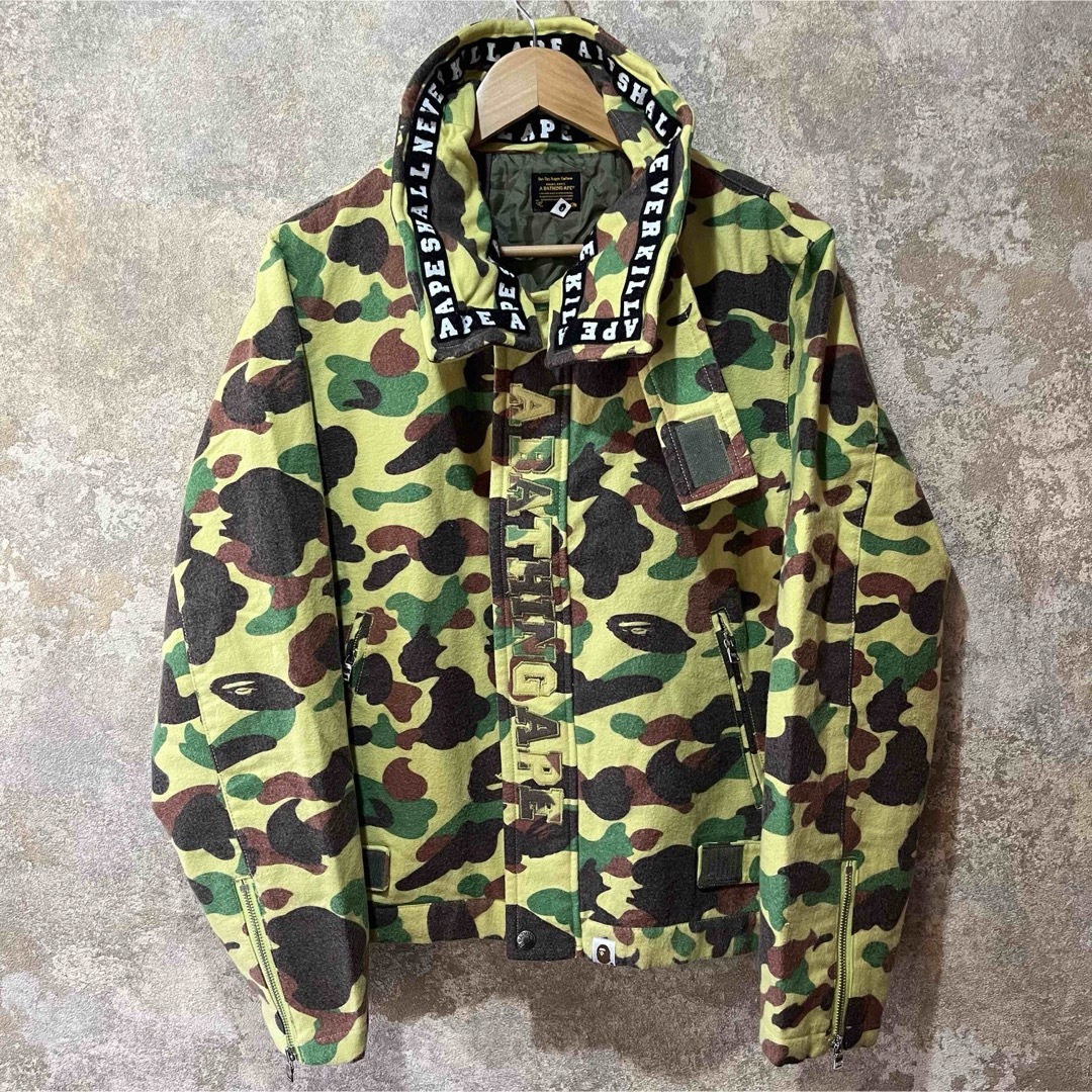 A BATHING APE(アベイシングエイプ)のA BATHING APE アベイシングエイプ カモフラジャケット メンズのジャケット/アウター(その他)の商品写真