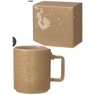 スターバックス(Starbucks)のスターバックス リザーブ® ロースタリー マグ Dragonゴールド355ml(グラス/カップ)