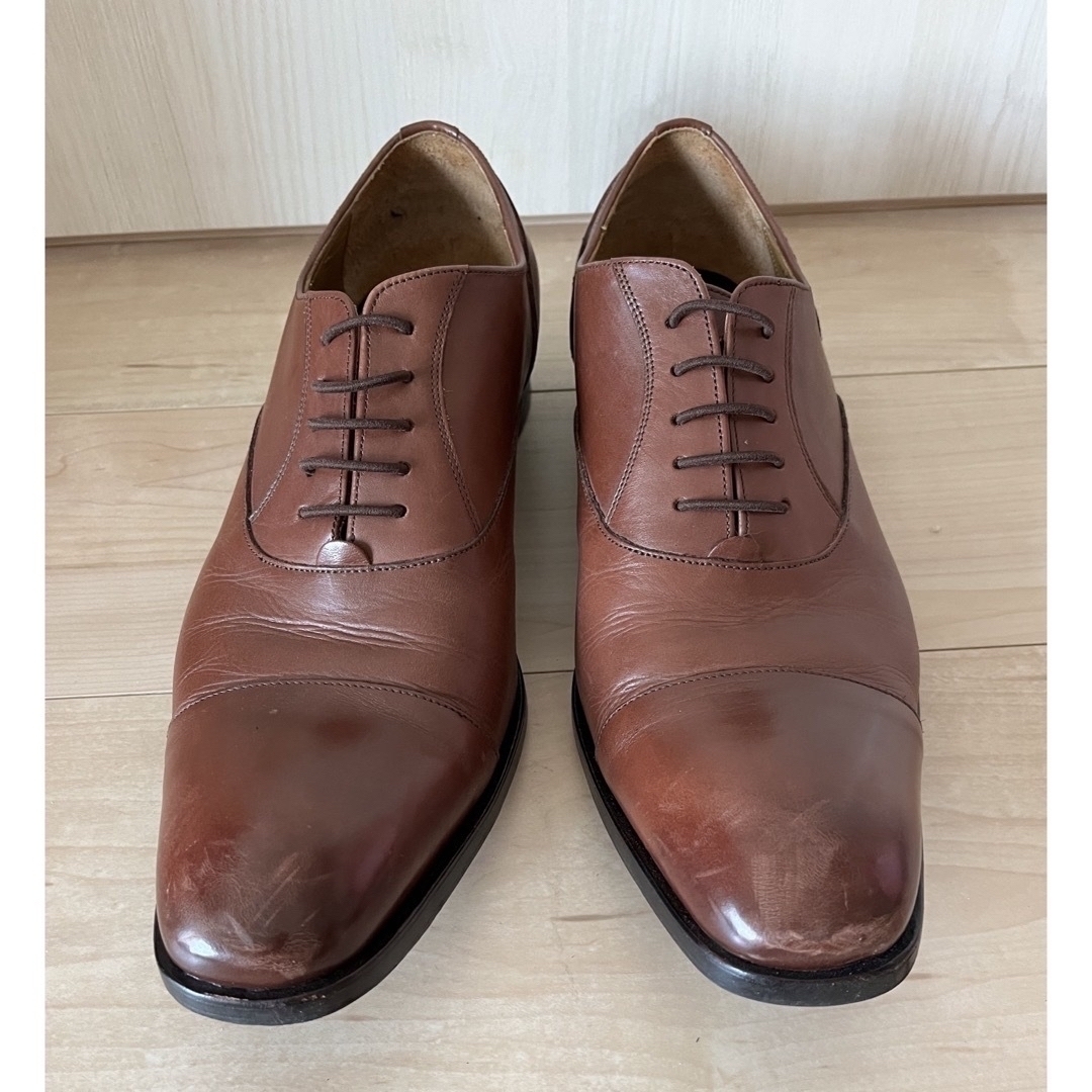 alfredoBANNISTER(アルフレッドバニスター)のALFREDO BANNISTER アルフレッドバニスター サイズ:44 赤茶 メンズの靴/シューズ(ドレス/ビジネス)の商品写真