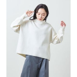 ユナイテッドアローズ(UNITED ARROWS)のマルゥユナイテッドアローズ　ダブルフェイス ロングスリーブニット  (ニット/セーター)