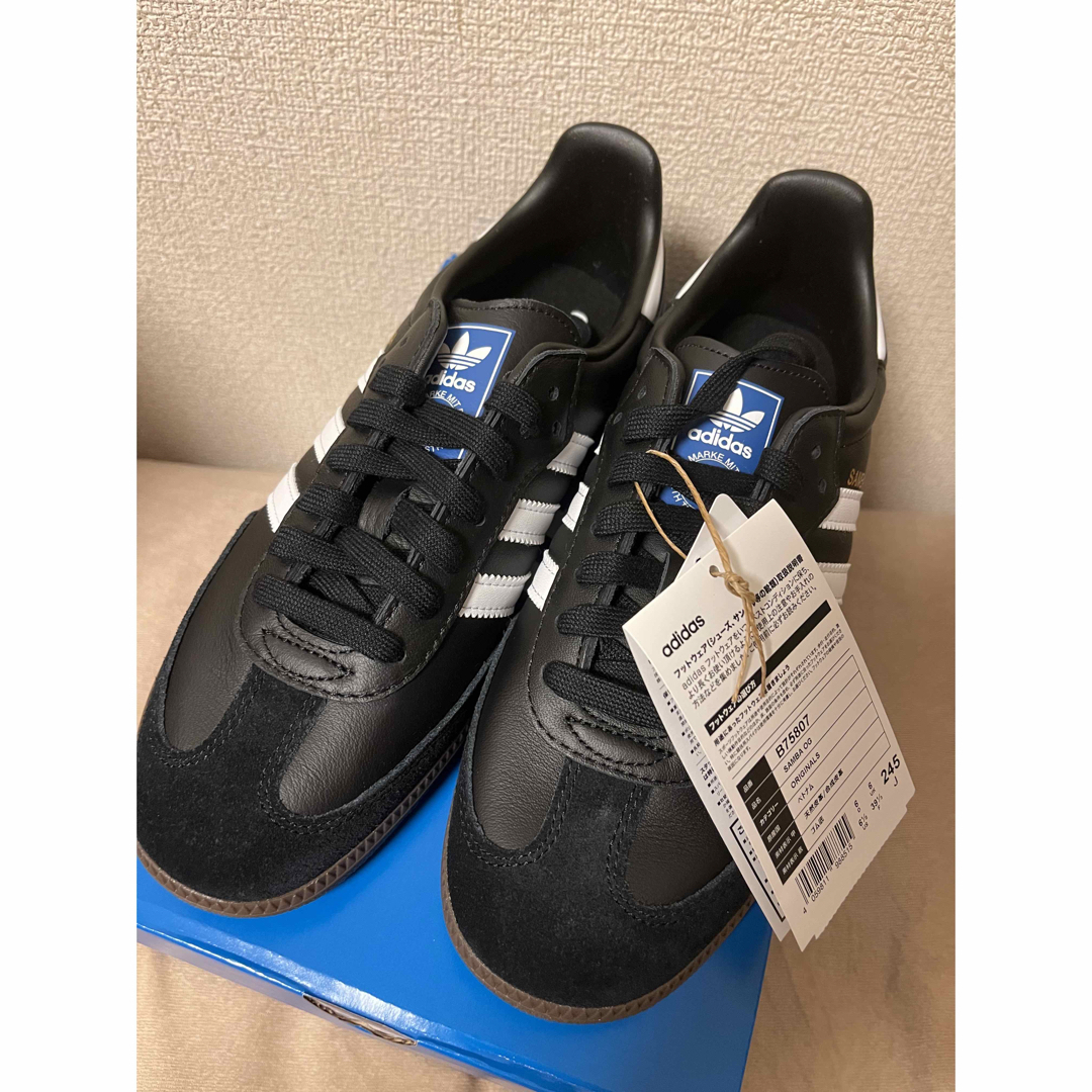 adidas(アディダス)のadidas Samba OG♡アディダス サンバ OG♡ブラック♡24.5cm レディースの靴/シューズ(スニーカー)の商品写真