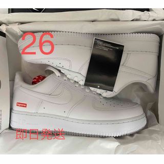 シュプリーム(Supreme)のSUPREME / NIKE AIR FORCE 1 LOW White新品(スニーカー)