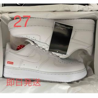 シュプリーム(Supreme)のSUPREME / NIKE AIR FORCE 1 LOW White新品(スニーカー)