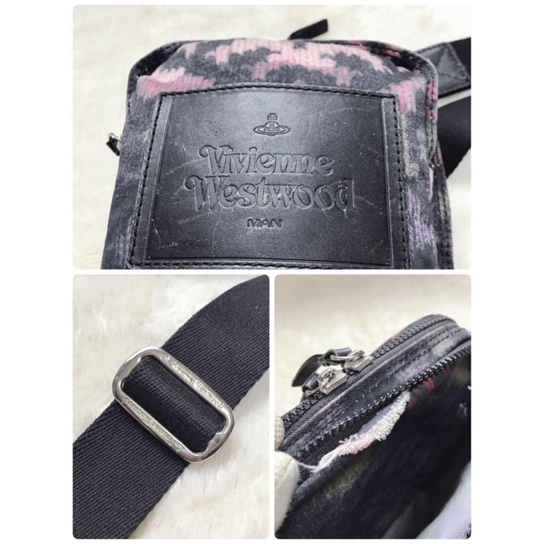 Vivienne Westwood(ヴィヴィアンウエストウッド)の希少 Vivienne Westwood MAN ボディバッグ ショルダーバッグ メンズのバッグ(ボディーバッグ)の商品写真