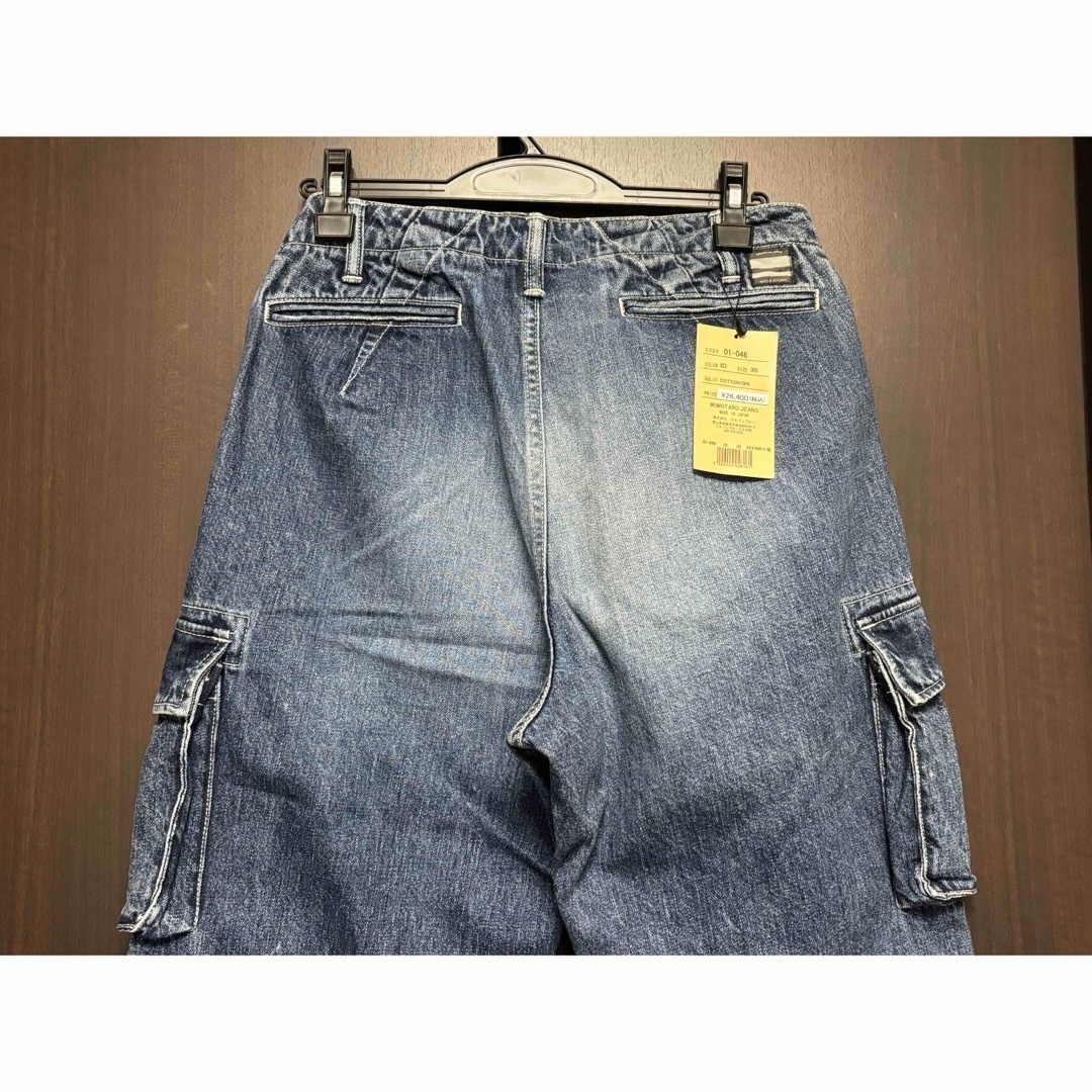 MOMOTARO JEANS(モモタロウジーンズ)の桃太郎ジーンズ/パッチワーク/カーゴパンツ/デニム/限定/ジーンズ/30/未使用 メンズのパンツ(デニム/ジーンズ)の商品写真