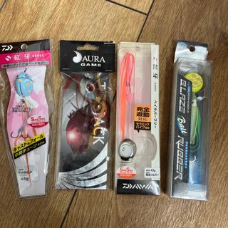 ダイワ(DAIWA)の長期保管特価品　完成品　タイラバ　45g 45g 45g 60gセット　ダイワ等(ルアー用品)