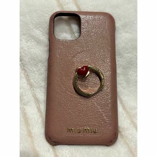 ミュウミュウ(miumiu)のMIUMIU スマートフォンケース〖N4378〗(モバイルケース/カバー)