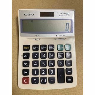 カシオ(CASIO)のCASIO カシオ 電卓 DW-20VT(オフィス用品一般)