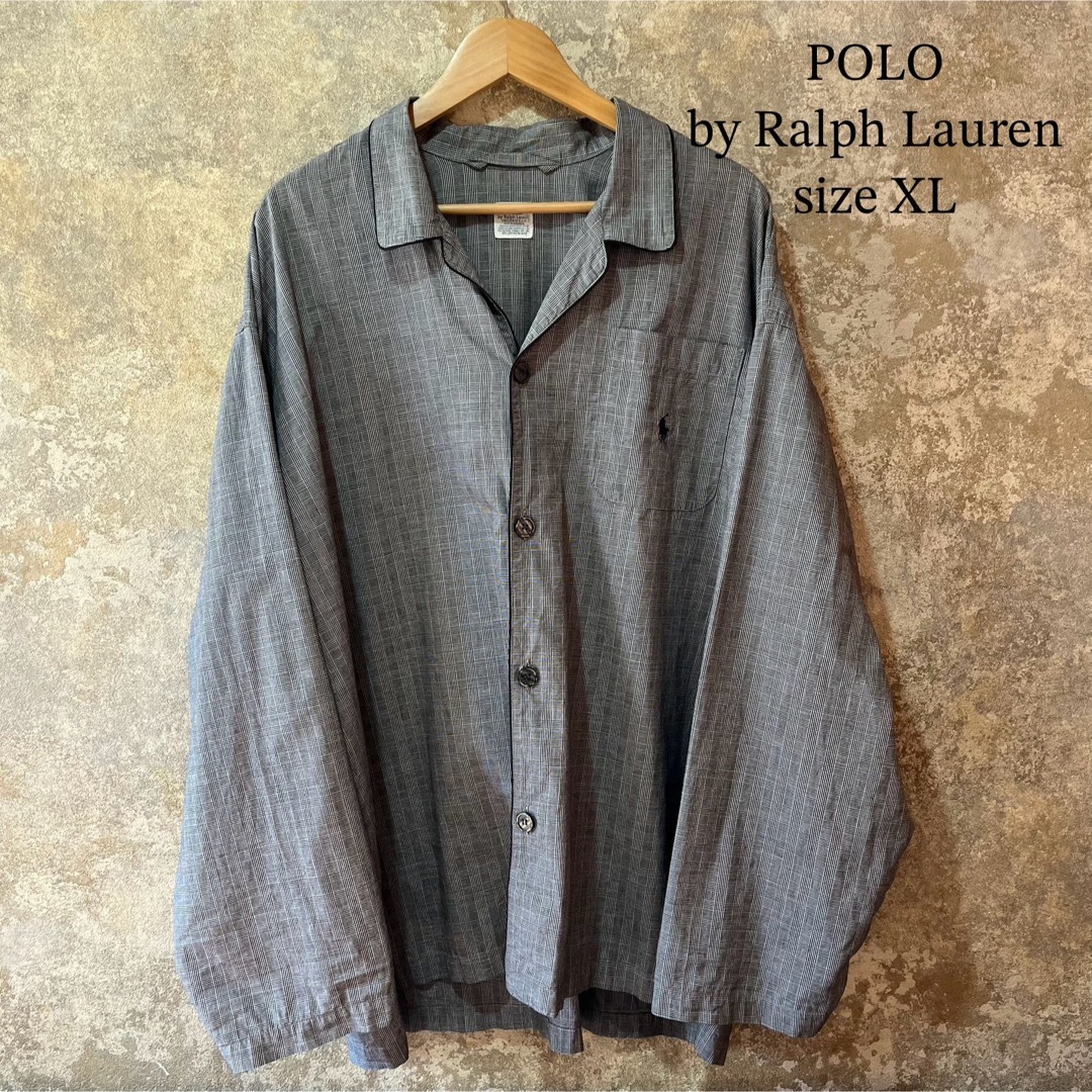 POLO RALPH LAUREN(ポロラルフローレン)のPOLO by Ralph Lauren チェックシャツ パジャマシャツ メンズのトップス(シャツ)の商品写真