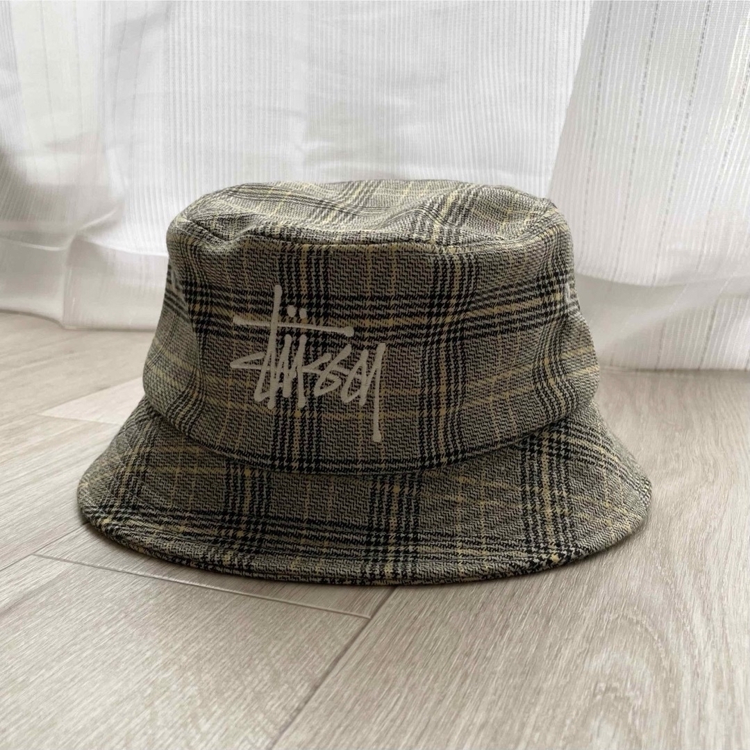 K3KARI様専用【stussy】バケットハット SMサイズ チェック柄 未使用 | フリマアプリ ラクマ