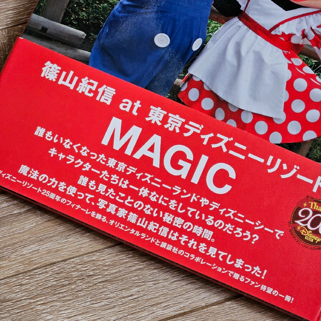 Disney(ディズニー)の篠山紀信at東京ディズニーリゾート Ｍａｇｉｃ〈R158〉 エンタメ/ホビーの本(趣味/スポーツ/実用)の商品写真