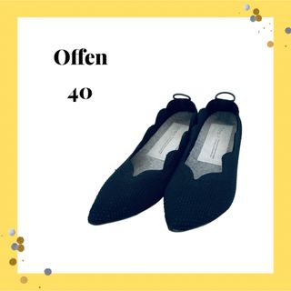 Offen オッフェン 40 ネイビー(ハイヒール/パンプス)