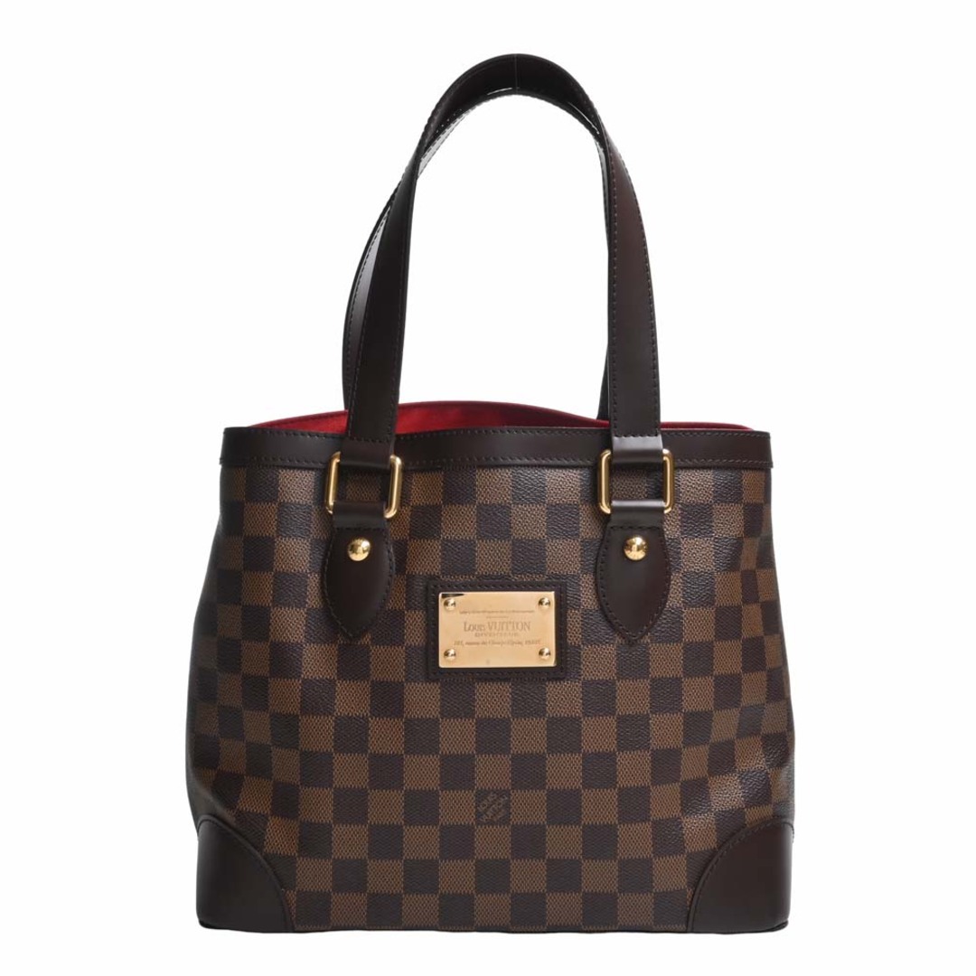 LOUIS VUITTON ルイヴィトン ダミエ ハムステッドPM トートバッグ N51205 ブラウン byレディース