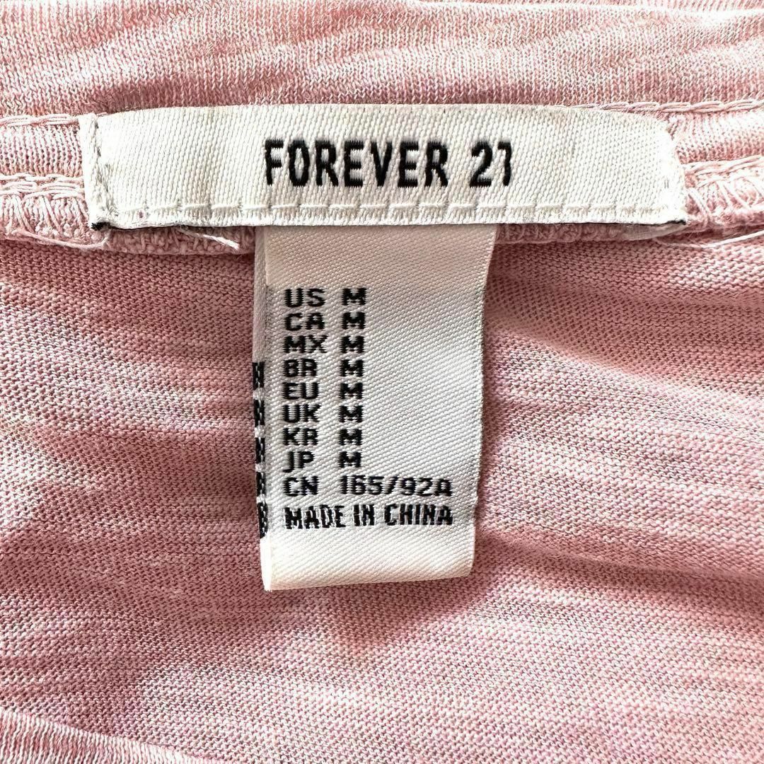 FOREVER 21(フォーエバートゥエンティーワン)のForever21 スポーツウェア　2点セット　タンクトップ　Tシャツ　おまとめ レディースのトップス(タンクトップ)の商品写真