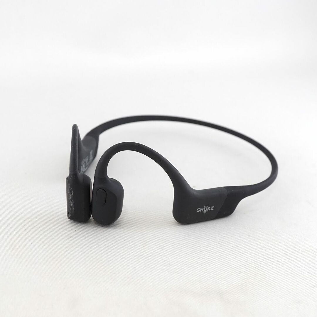 Shokz OpenRun 骨伝導イヤホン USED品 SKZ-EP-000003 ブラック S803 IP67 防塵 防水 マイク 耳を塞がない 軽量 完動品 S V9809